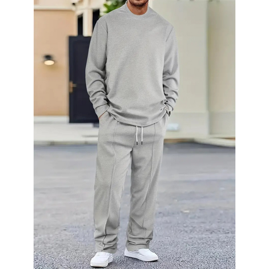 Ensemble Sweat en Maille Gaufrée Homme