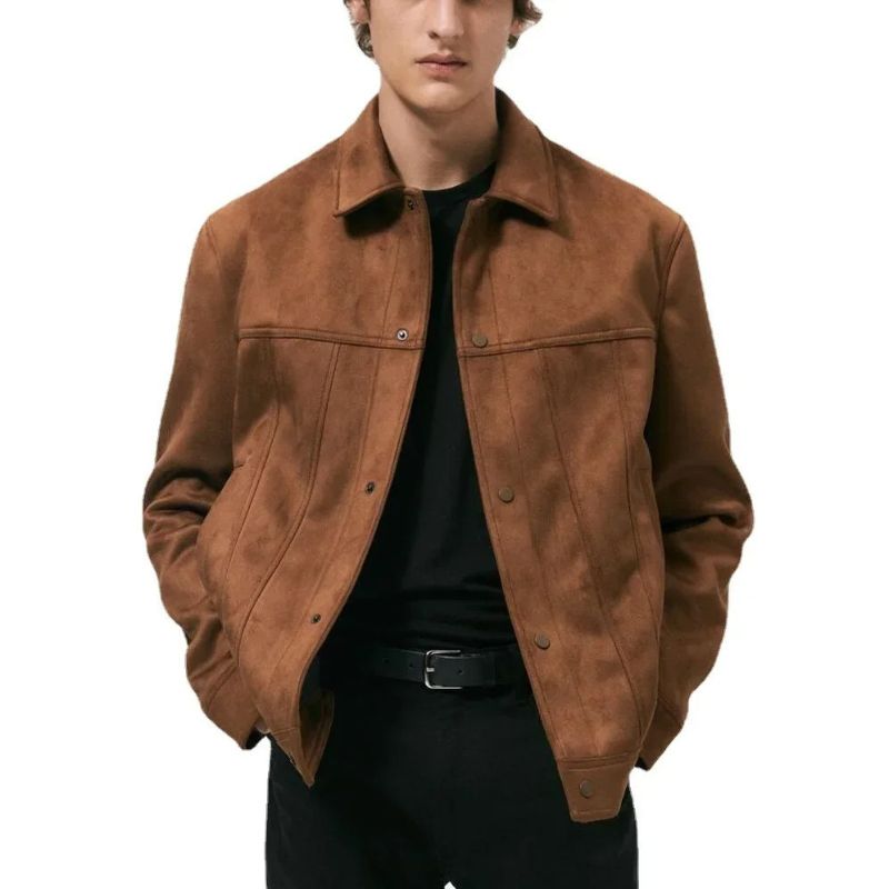 Veste en Suède Homme