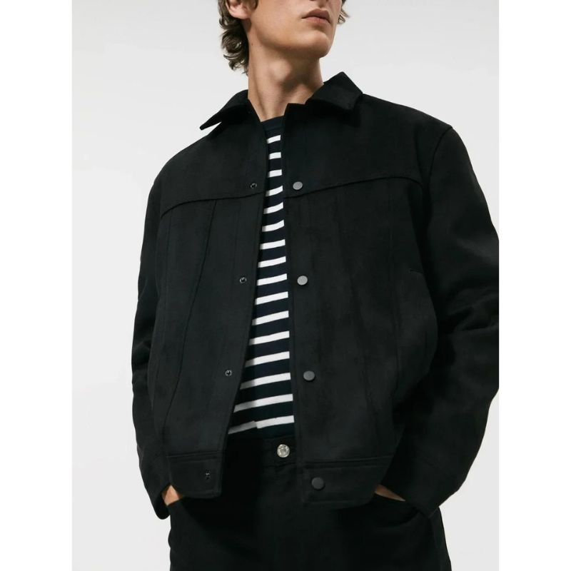 Veste en Suède Homme